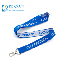 Wholesale high quality custom personalized woven jacquard lanyard with company logo